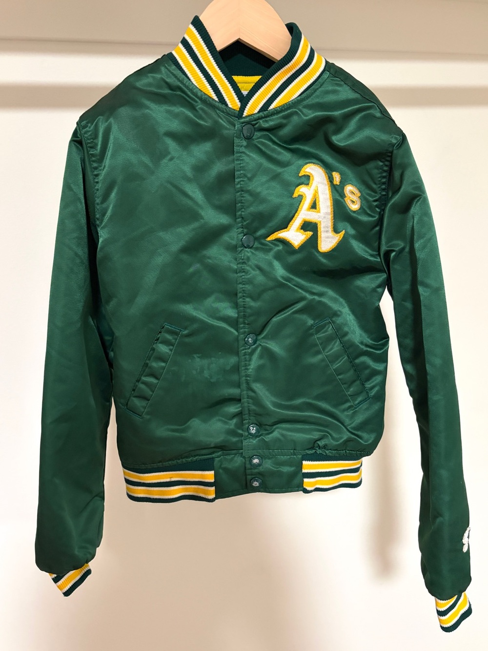 VINTAGE | Youth | Authentic Oakland A’s Starter Jacket
